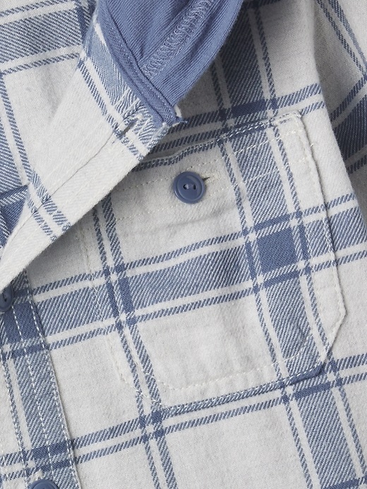 Toddler Organic Cotton Flannel Shirt | Gap