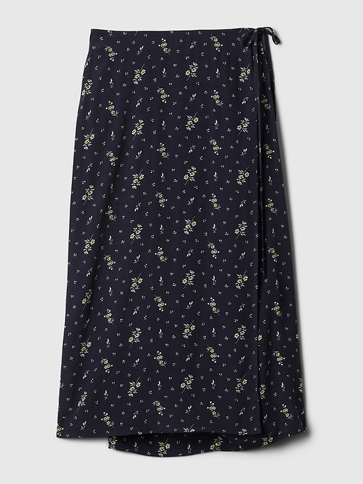 Image number 4 showing, Wrap Midi Skirt