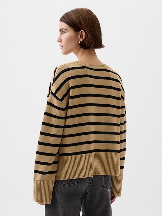Image number 2 showing, 24/7 Split-Hem Shrunken Sweater