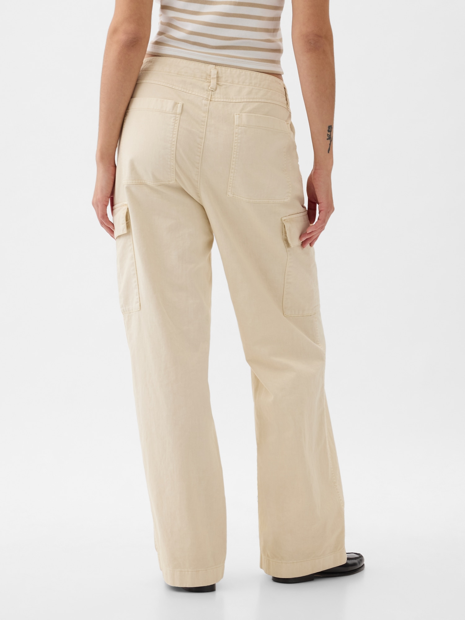 Khaki 6 Pocket Cargo Pants, Women's Fashion, Bottoms, Jeans on
