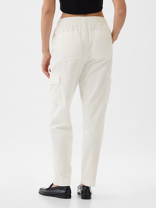 Image number 6 showing, Mid Rise Twill Cargo Pants