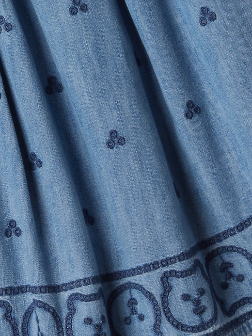 Image number 3 showing, babyGap Embroidered Denim Dress