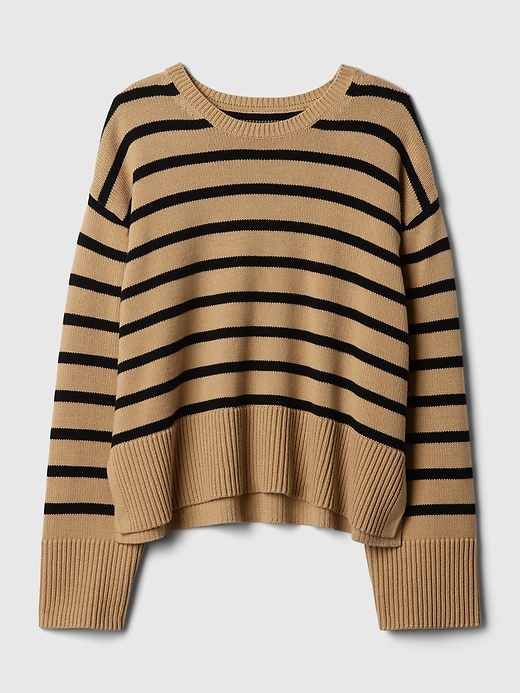 Image number 5 showing, 24/7 Split-Hem Shrunken Sweater