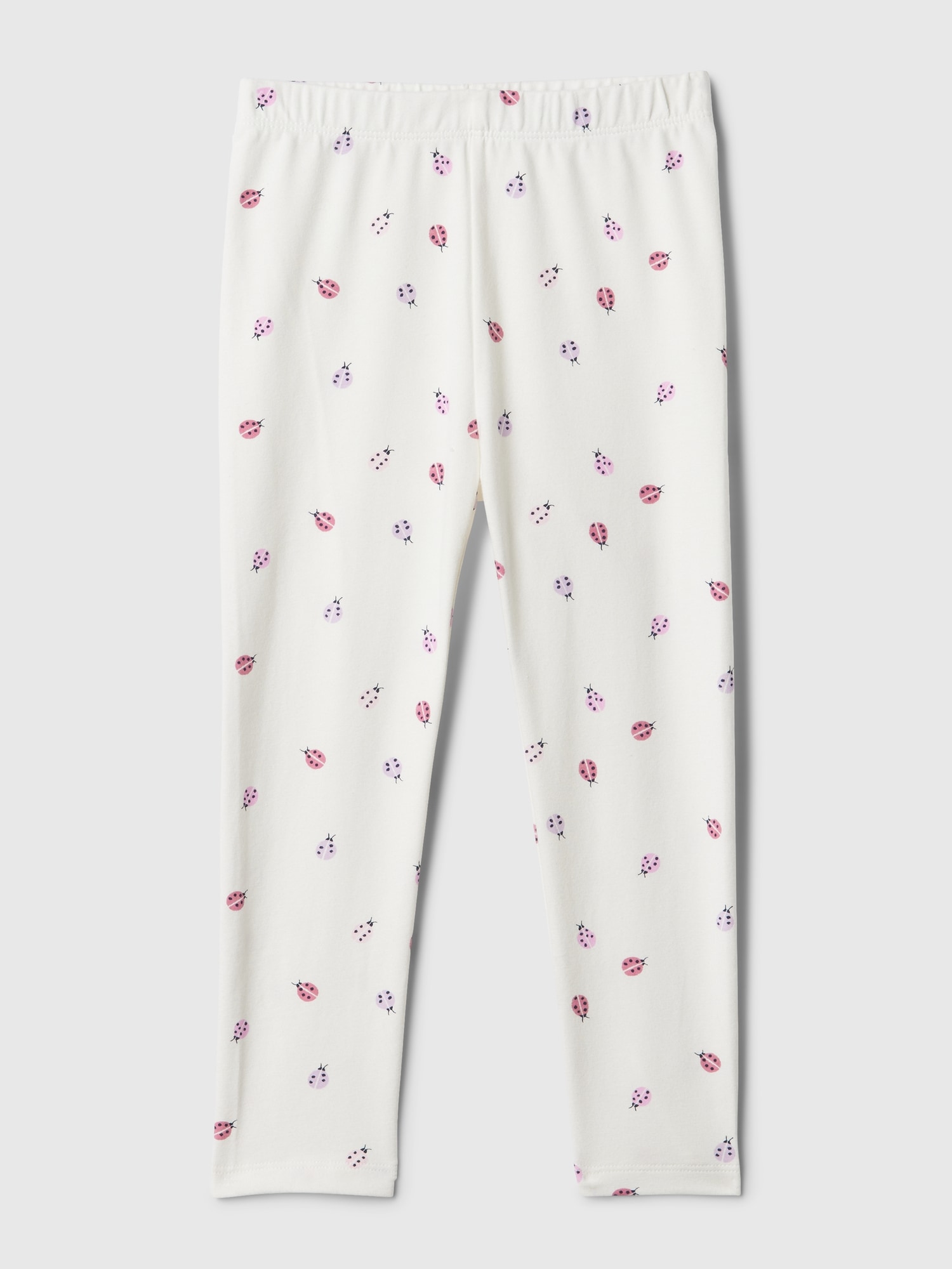 Shop Gap Baby Mix And Match Pull-on Leggings In Ladybug White