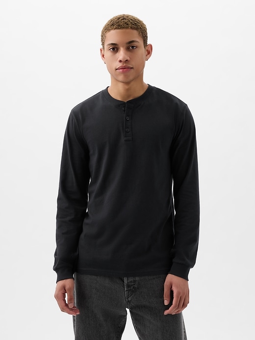 Image number 1 showing, Henley Shirt