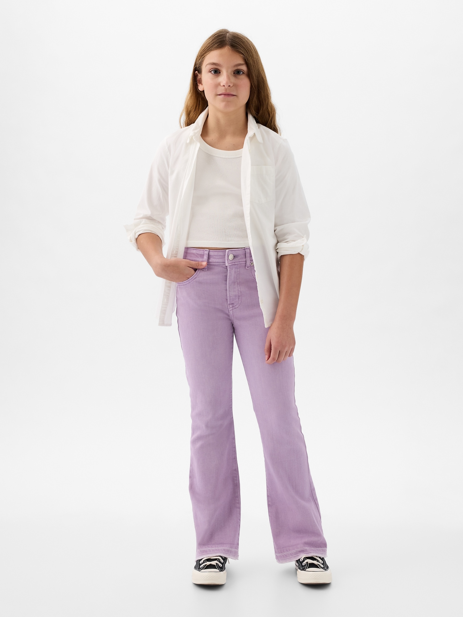 Buy Gap Purple 70s Flare Washwell Jeans (6mths-5yrs) from Next Hungary