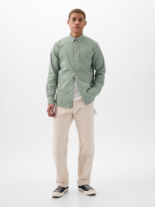 Image number 3 showing, All-Day Poplin Shirt in Standard Fit