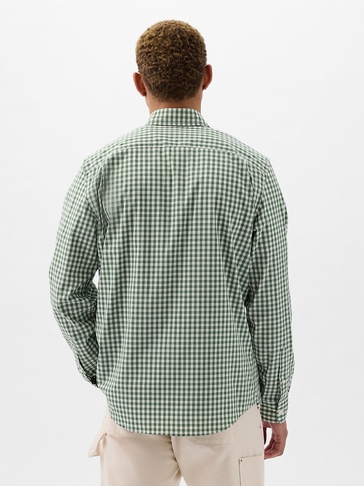 Image number 2 showing, All-Day Poplin Shirt in Standard Fit