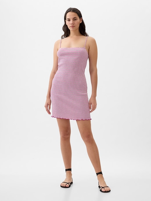 Image number 5 showing, Gingham Mini Dress