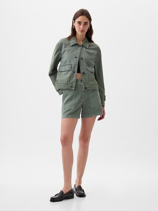 Image number 3 showing, Relaxed Utility Jacket