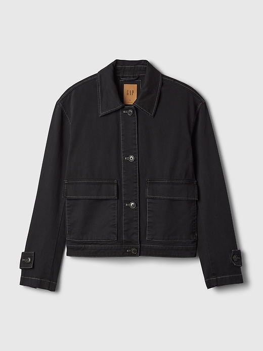 Image number 5 showing, Relaxed Utility Jacket
