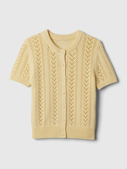 Image number 5 showing, Pointelle Cardigan