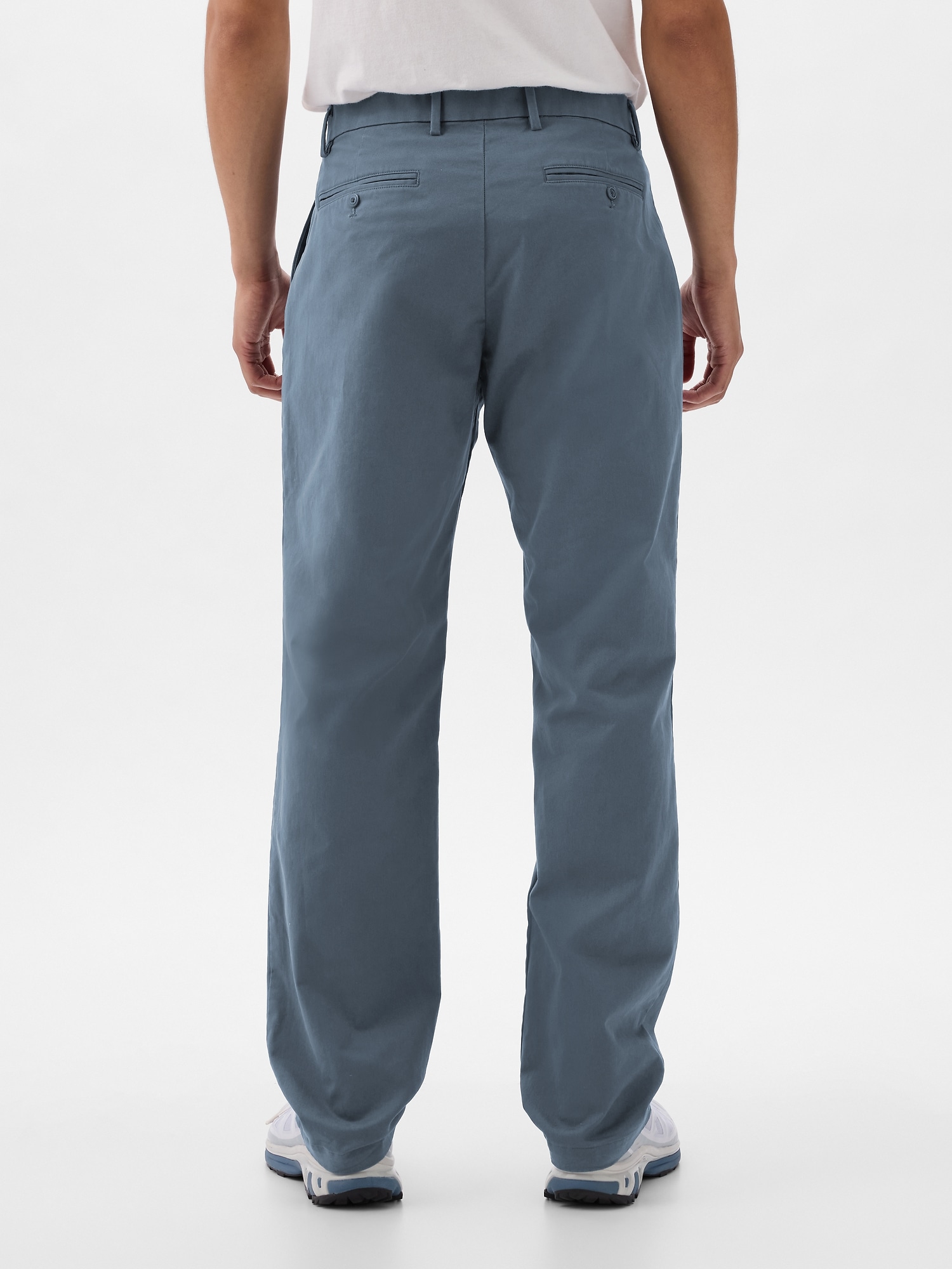 Modern Khakis in Straight Fit with GapFlex - Yahoo Shopping