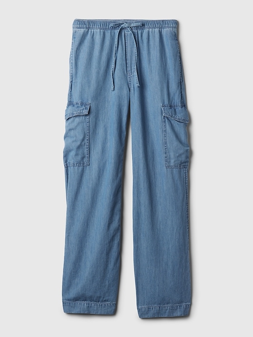 Image number 7 showing, High Rise Cargo Easy Jeans