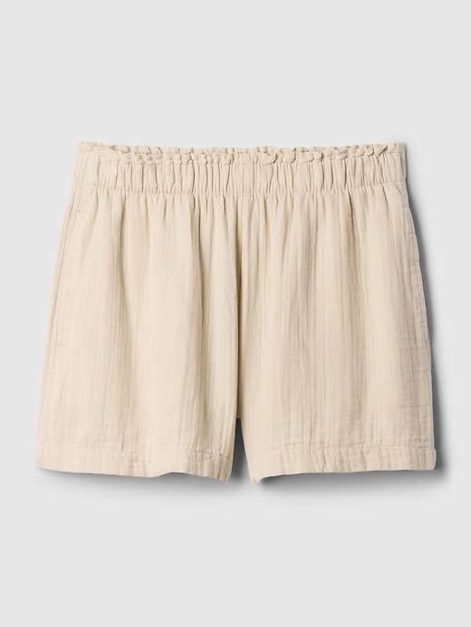 Image number 7 showing, Crinkle Gauze Pull-On Shorts