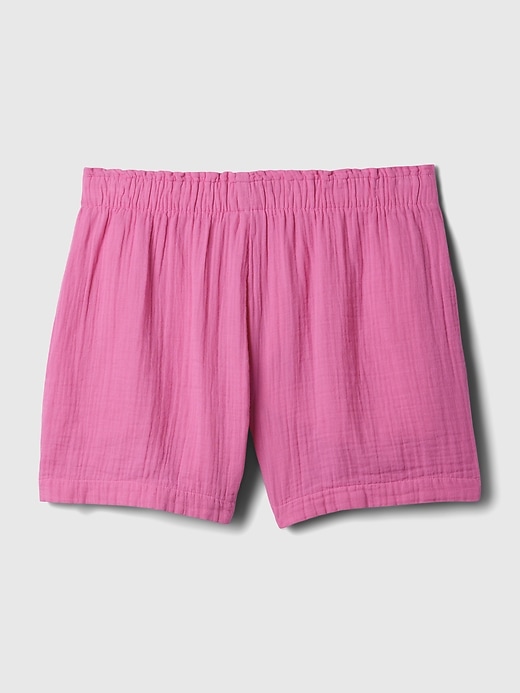 Image number 8 showing, Crinkle Gauze Pull-On Shorts