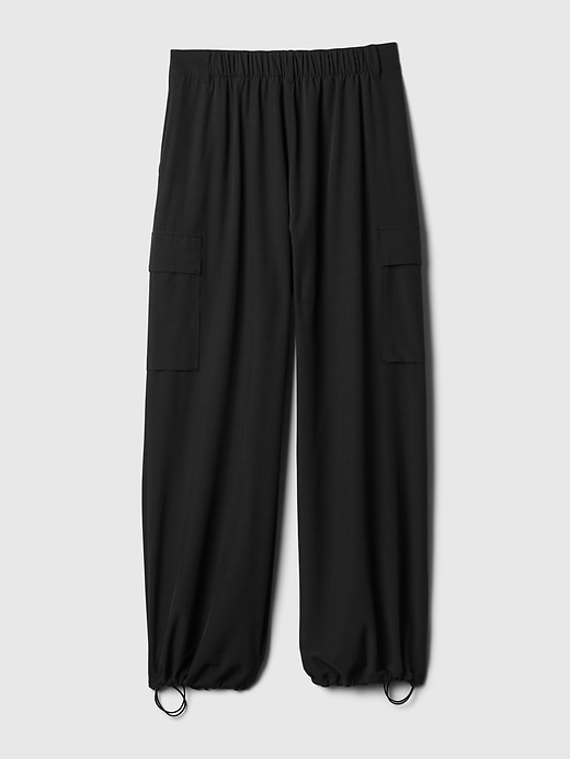 Image number 5 showing, GapFit High Rise Runaround Cargo Joggers