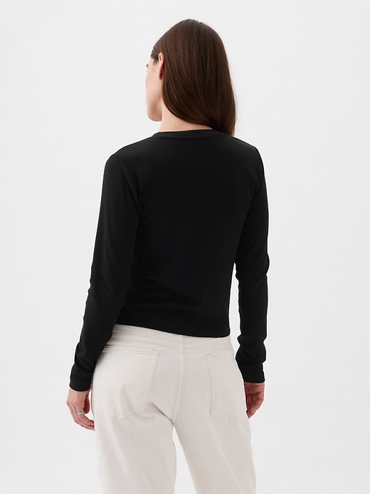 Image number 2 showing, Modern Rib Cardigan Shirt