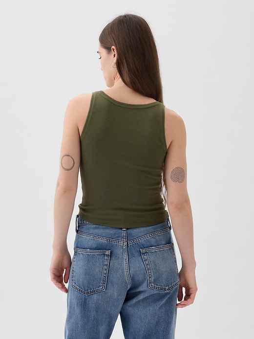 Image number 2 showing, Modern Cropped Tank Top