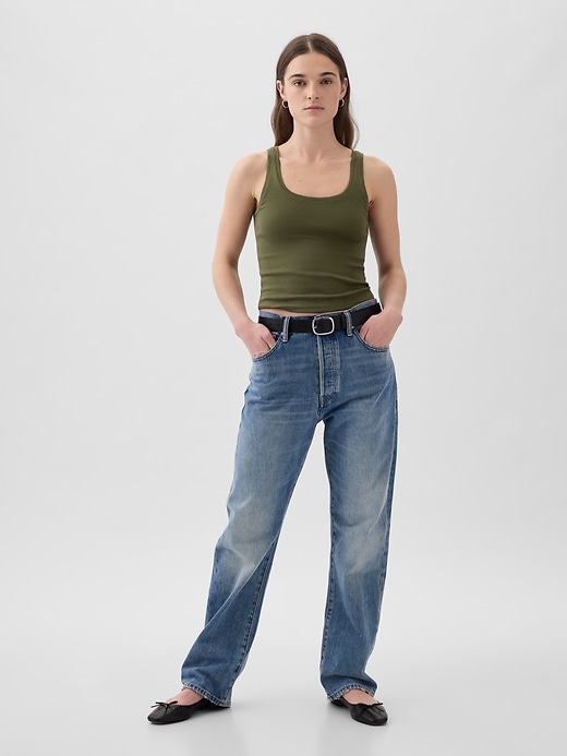 Image number 3 showing, Modern Cropped Tank Top