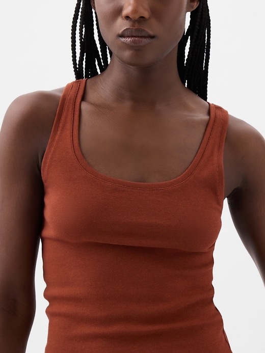 Image number 4 showing, Modern Cropped Tank Top