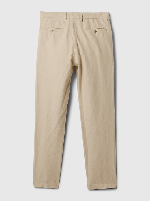 Image number 6 showing, Linen-Cotton Trousers in Slim Fit
