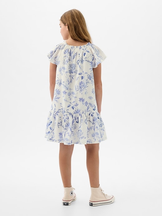 Kids Floral Tiered Dress | Gap