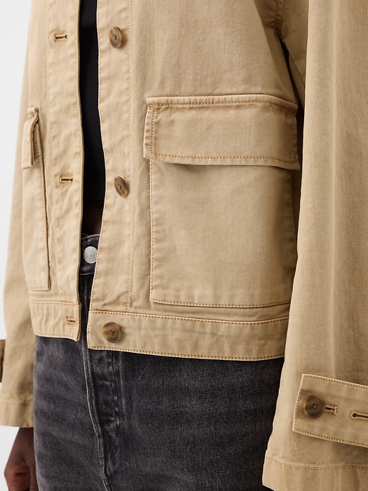 Image number 4 showing, Relaxed Utility Jacket