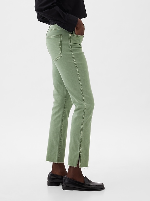 Image number 3 showing, High Rise Vintage Slim Jeans