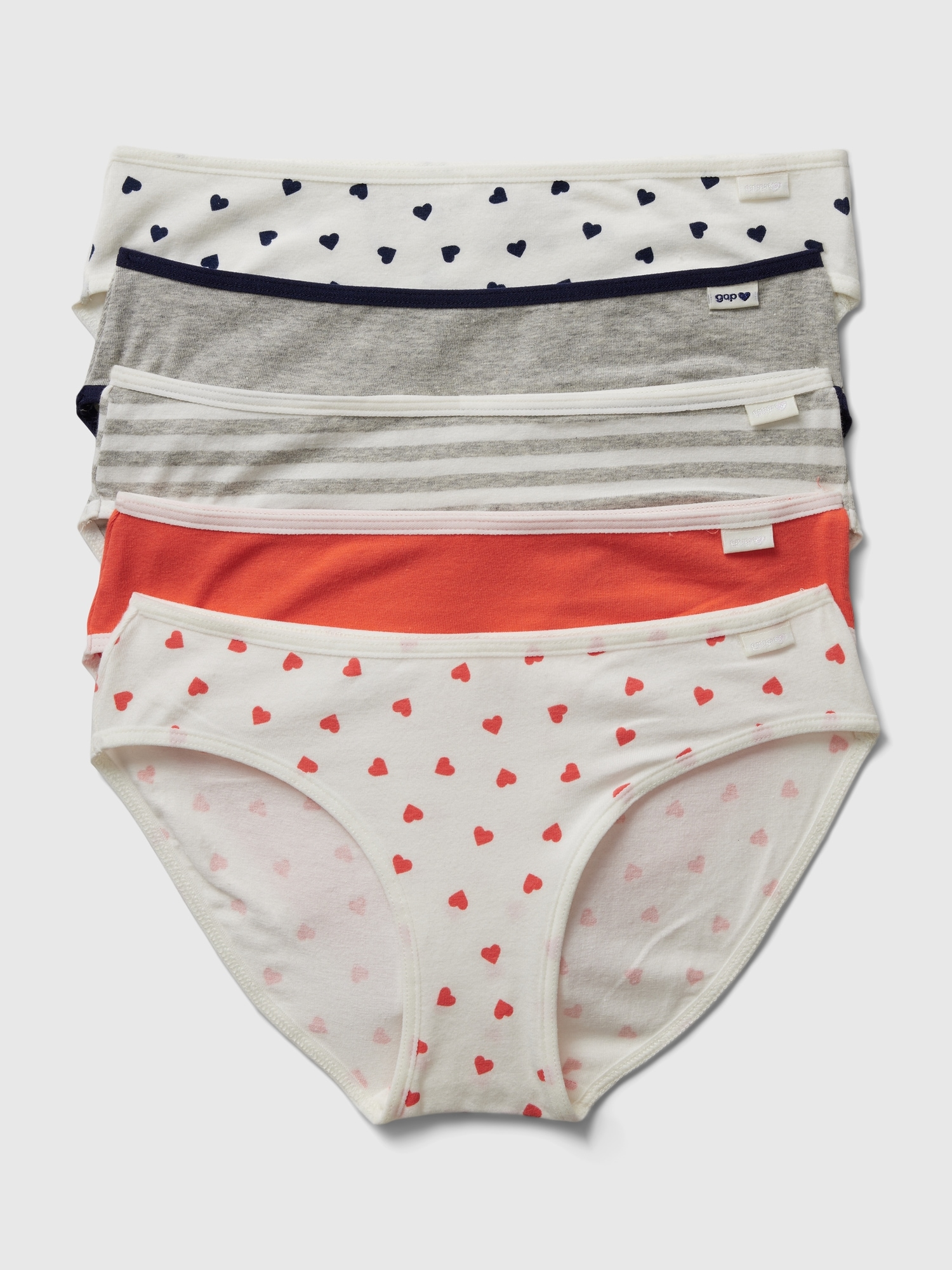 6 Pack Baby Toddler Kid Girl Soft 100% Cotton Bikini Brief Panties Underwear