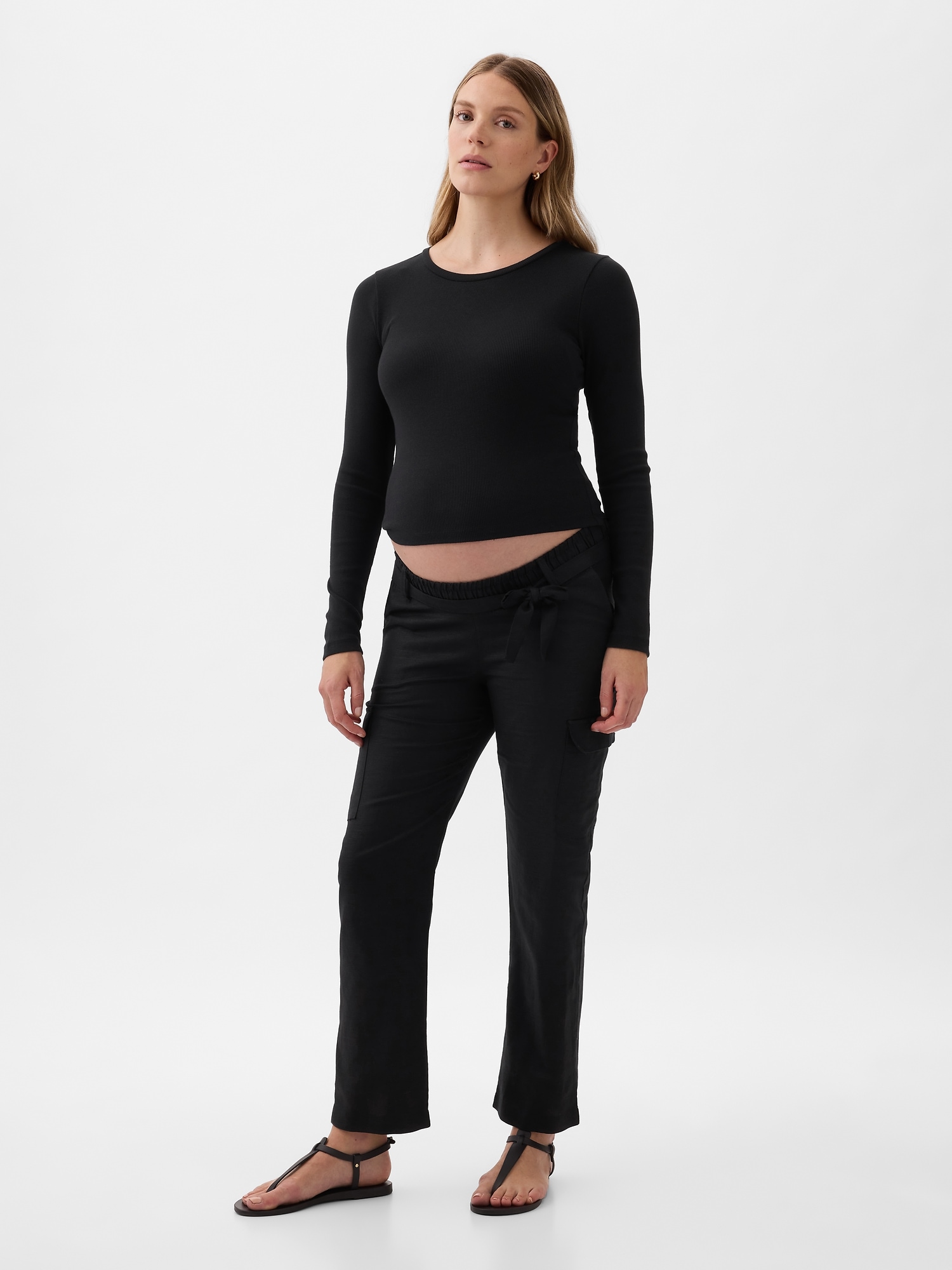 Black Gap Maternity Jeans Size 30/10 Long – Jill and Joey