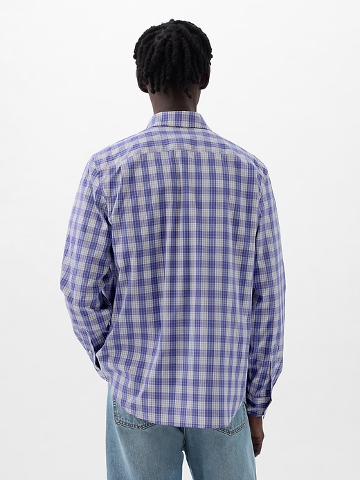 Image number 2 showing, All-Day Poplin Shirt in Standard Fit