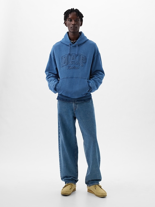 Image number 3 showing, GAP × DAP Denim Logo Hoodie