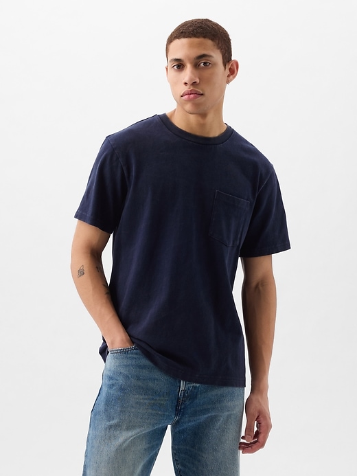 Image number 1 showing, Heavyweight Pocket T-Shirt