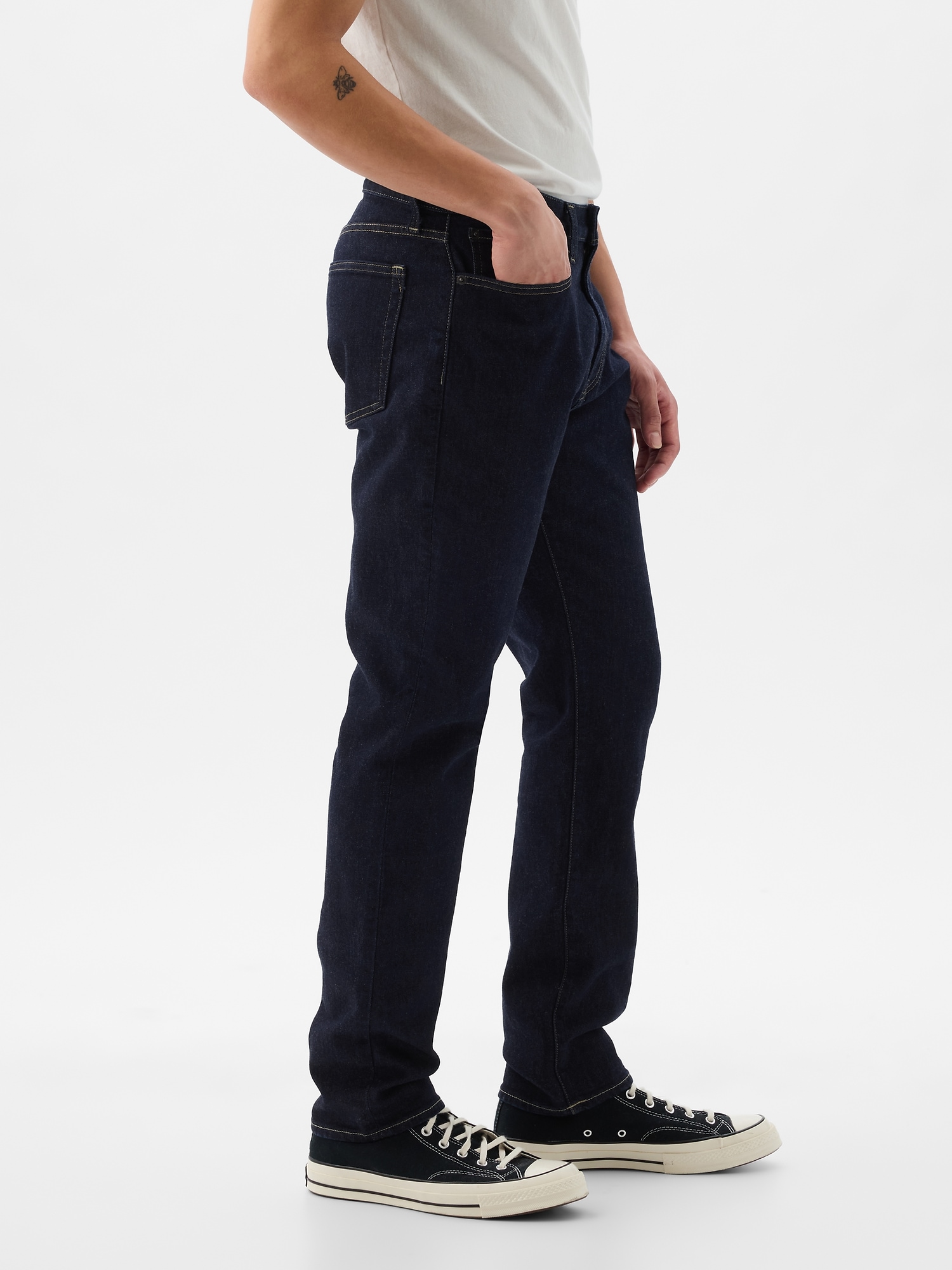 Athletic Straight Jeans