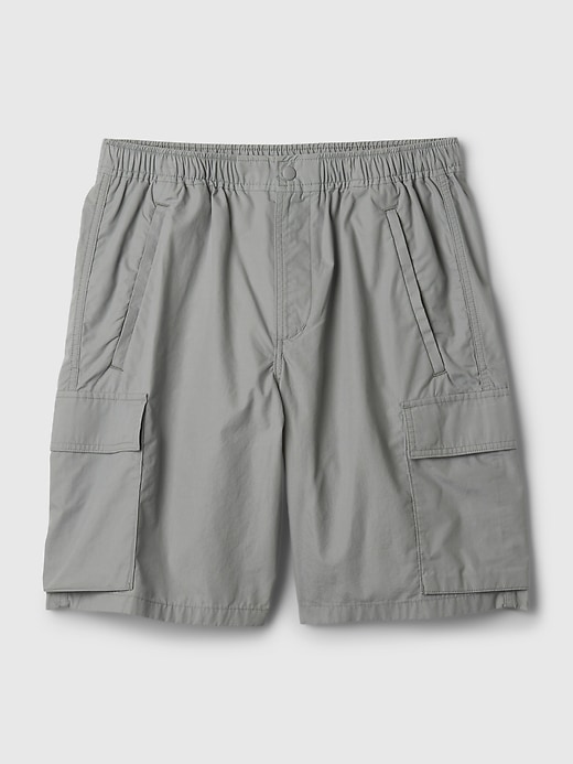Image number 5 showing, 8" Poplin Cargo Shorts