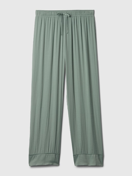 Image number 3 showing, Satin PJ Pants