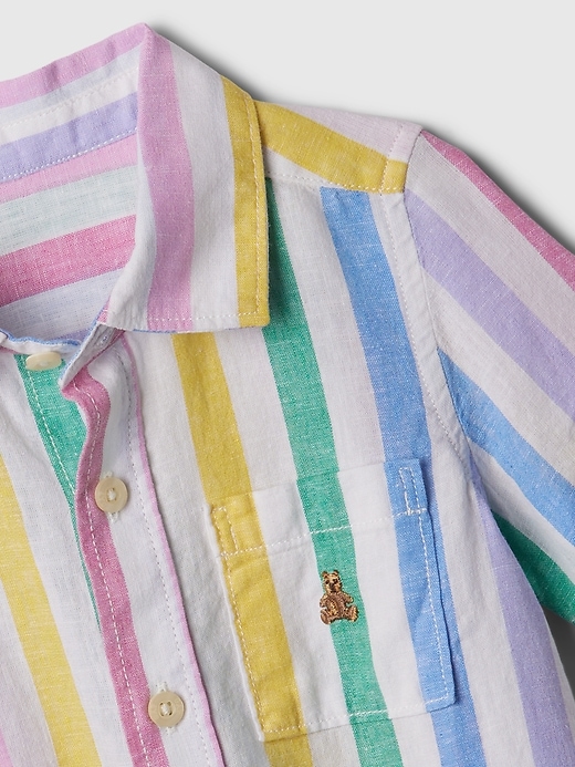 Image number 5 showing, babyGap Linen-Cotton Shirt