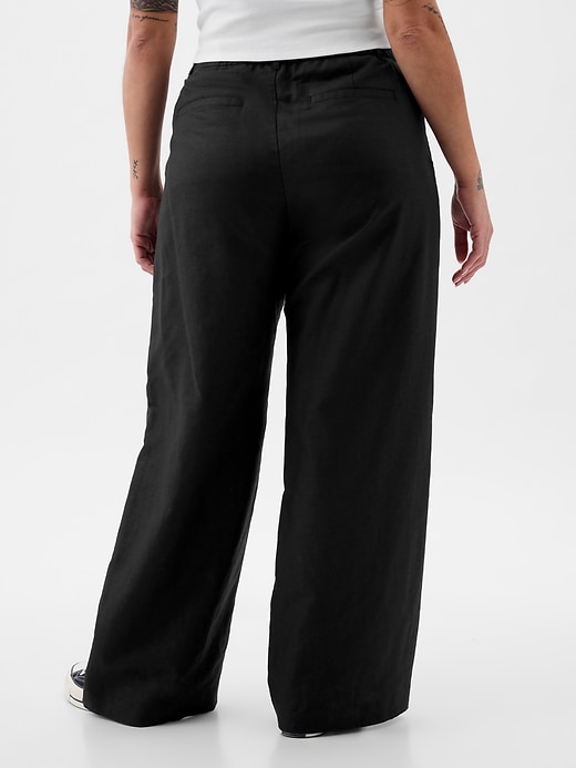 Image number 6 showing, 365 High Rise Linen-Cotton Trousers
