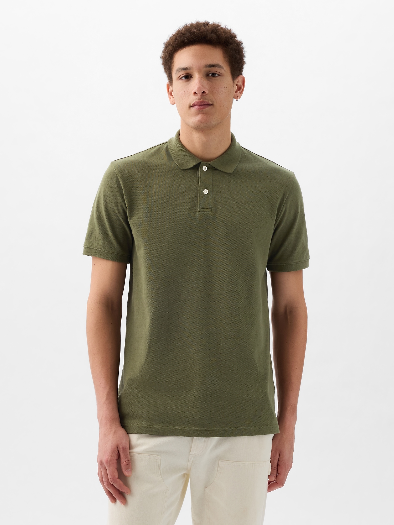 Mens Fashion Polo Shirt Casual V Neck Long-Sleeve Golf Shirt Slim Fit  Collared T-Shirts Pique Cotton Tees Top Black at  Men's Clothing store