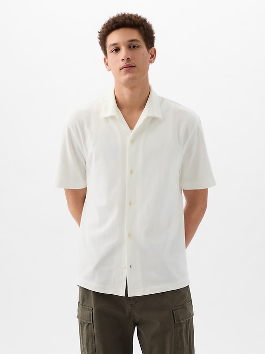 Image number 1 showing, Pique Oxford Shirt