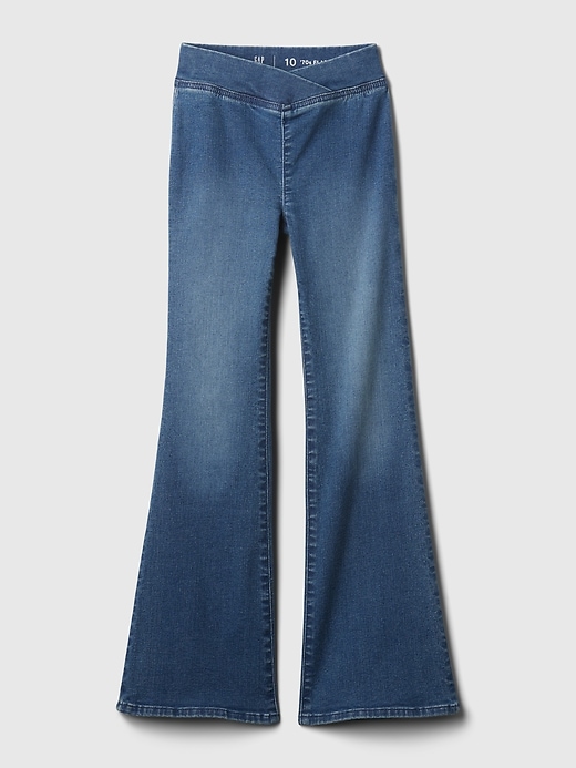 Image number 5 showing, Kids High Rise Crossover Flare Jeans