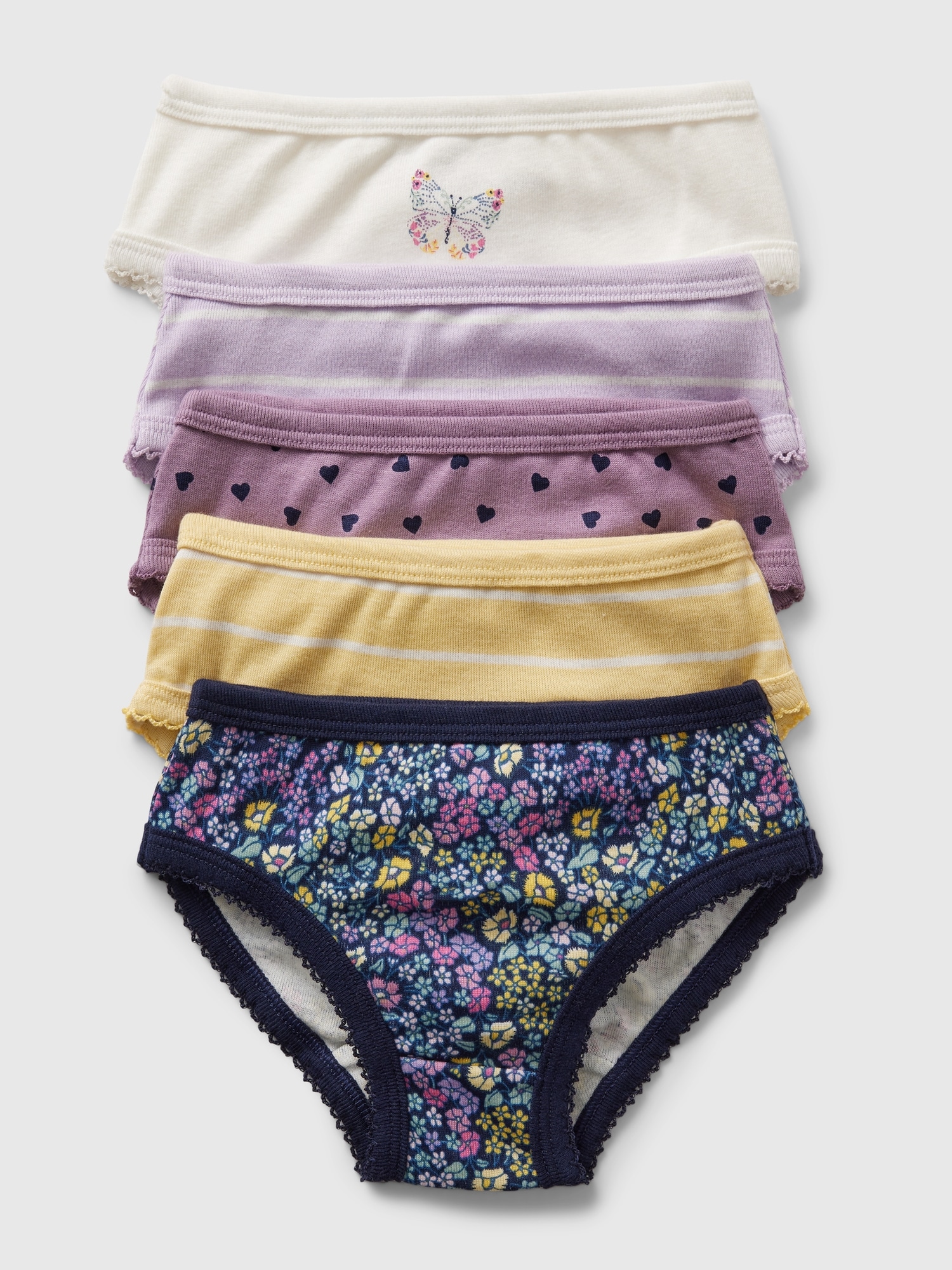 GAP unisex baby Briefs Bikini Style Underwear, Multi, 2-3T US at
