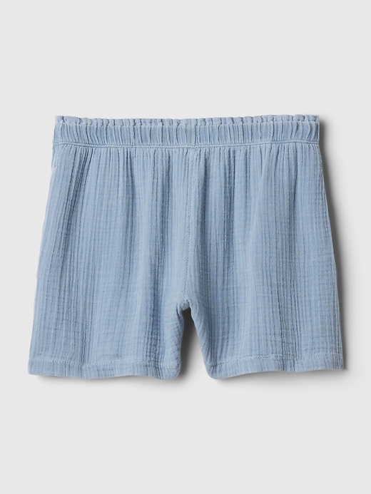 Image number 4 showing, Kids Crinkle Gauze Pull-On Shorts