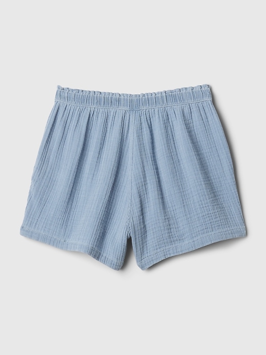 Image number 5 showing, Kids Crinkle Gauze Pull-On Shorts