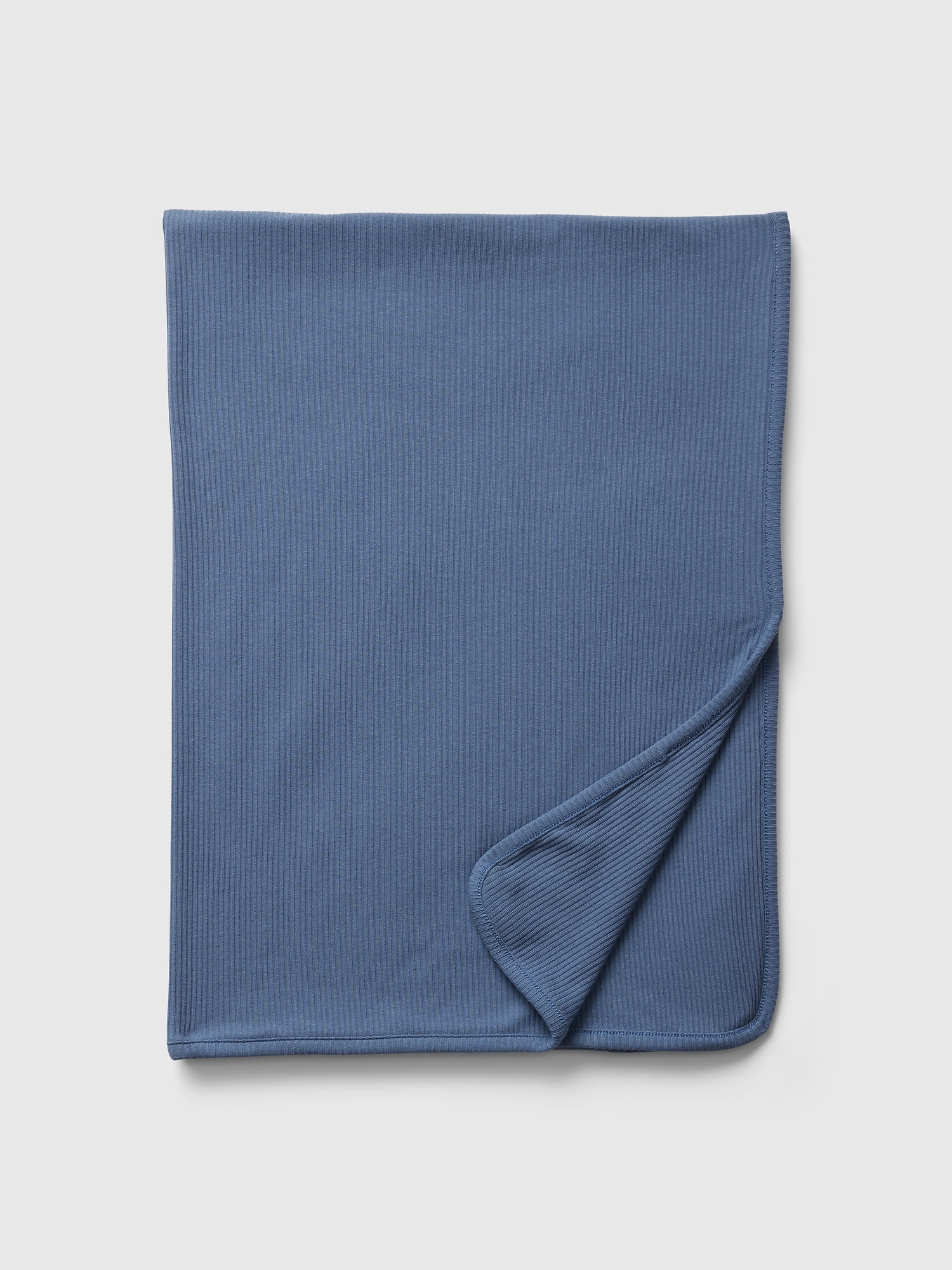 Gap Baby Tinyrib Blanket In Bainbridge Blue