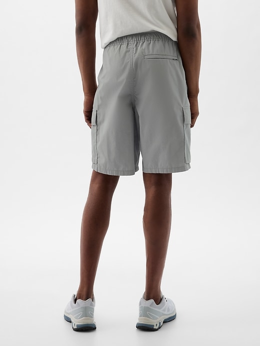 Image number 4 showing, 8" Poplin Cargo Shorts