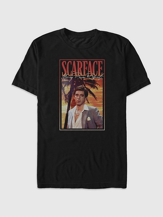 Image number 1 showing, Scar Face Money Power Respect Graphic Tee