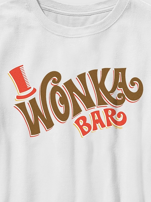 Image number 2 showing, Kids Willy Wonka Bar Graphic Tee