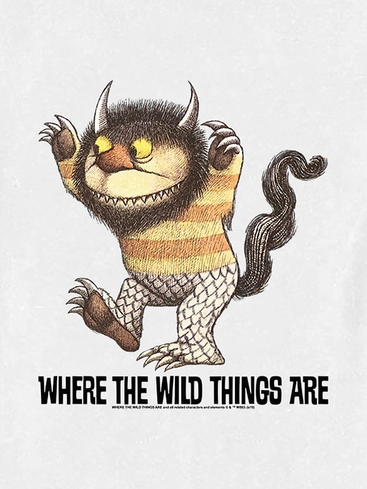 View large product image 2 of 3. Toddler Where The Wild Things Are Graphic Tee